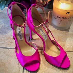 Beautiful, Perfectly Pink Jimmy Choo Heels!